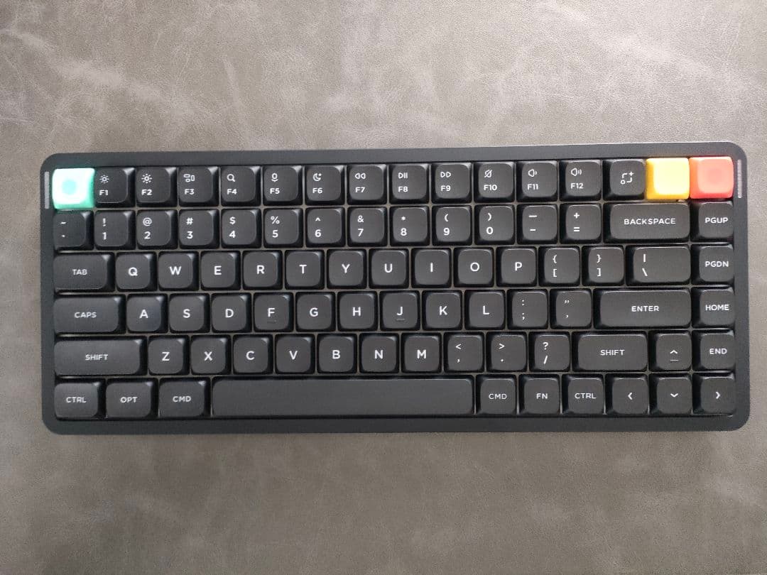 NuPhy Air75 V3 ホットスワップ対応 赤軸（Nano）英語配列 NUPHY NuPhy Air75 V3メカニカルキーボード・JIS・Red nano軸(リニア