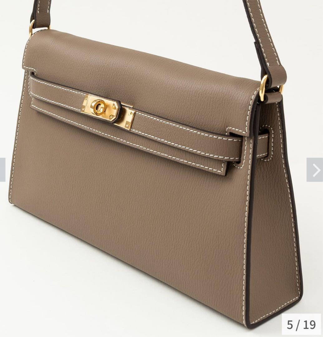 現行・Lサイズ so4store Sophia Bag【ソフィア バッグ】 グレー