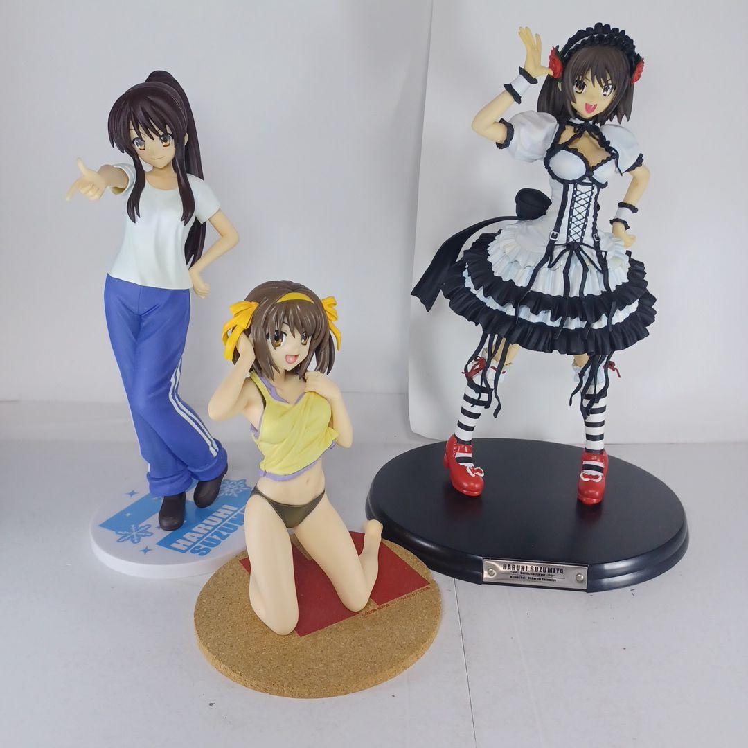 涼宮ハルヒ フィギュア　消失　ゴスロリ　ビーチサイド