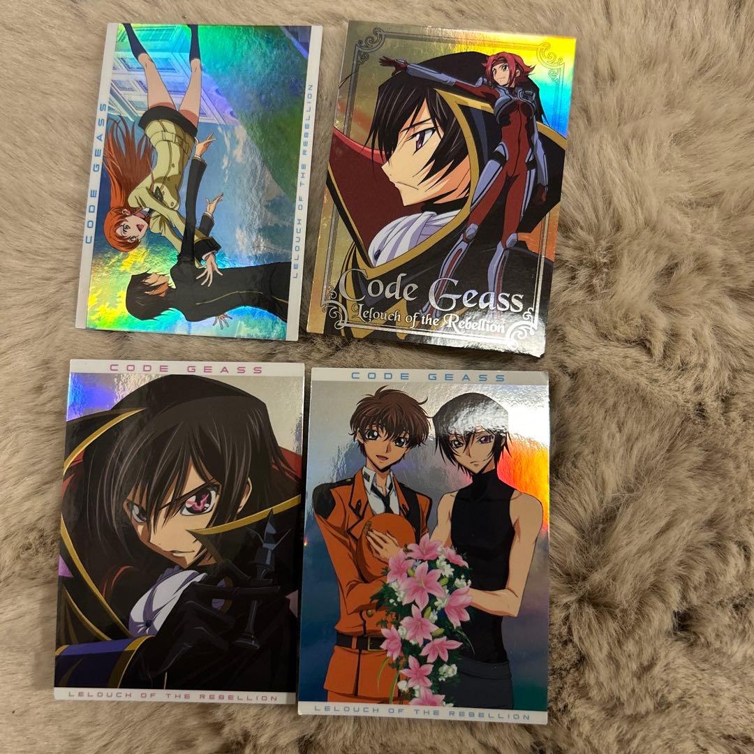 コードギアス トレーディングカード39枚うちスペシャルカード4枚 雑誌