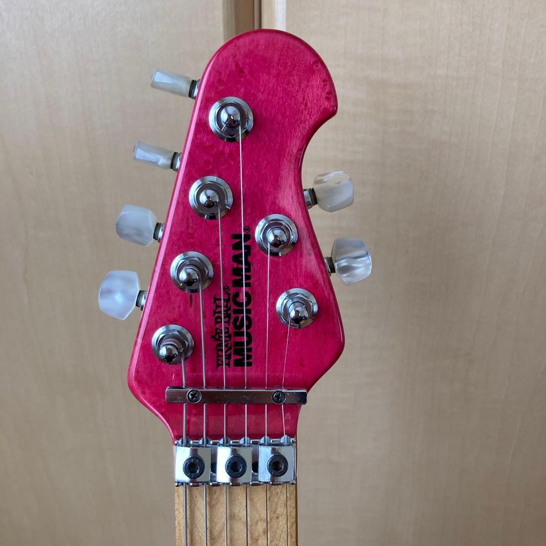 ミュージックマン Axis ex ピンク - メルカリ