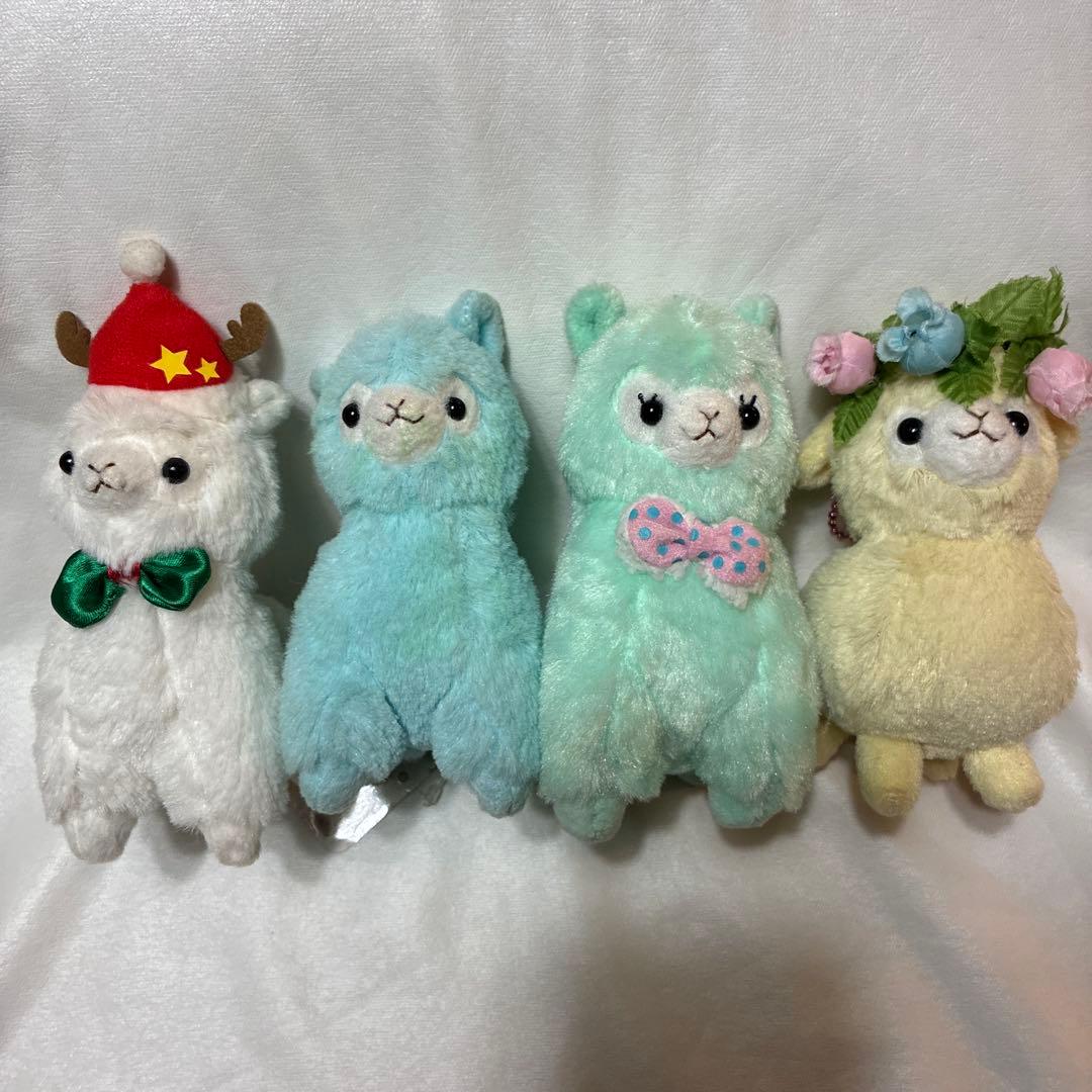 アルパカッソ ぬいぐるみ キーホルダー 4点セット - メルカリ