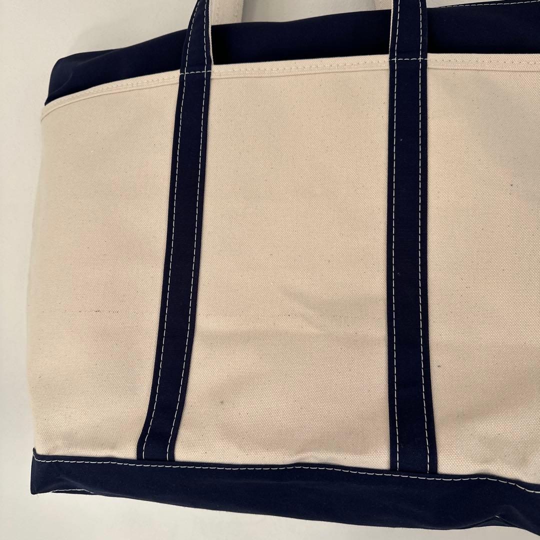 【L.L.Bean】USA製 ボートアンドトート ラージ ネイビー 新品未使用