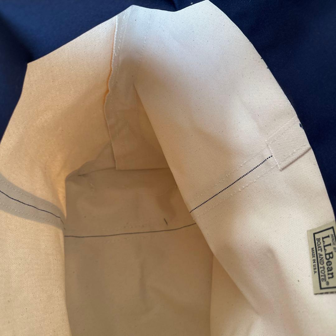 【L.L.Bean】USA製 ボートアンドトート ラージ ネイビー 新品未使用