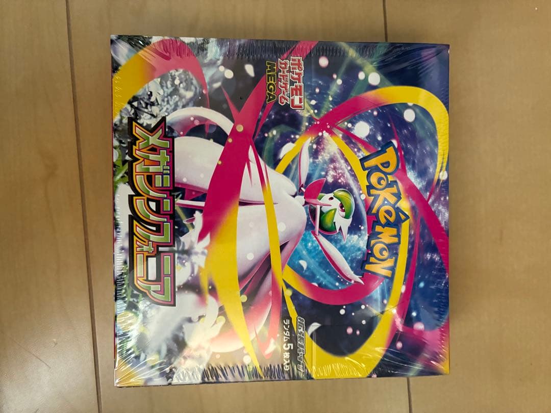 ポケモンカード メガシンフォニア シュリンク付き 超重量BOX - メルカリ