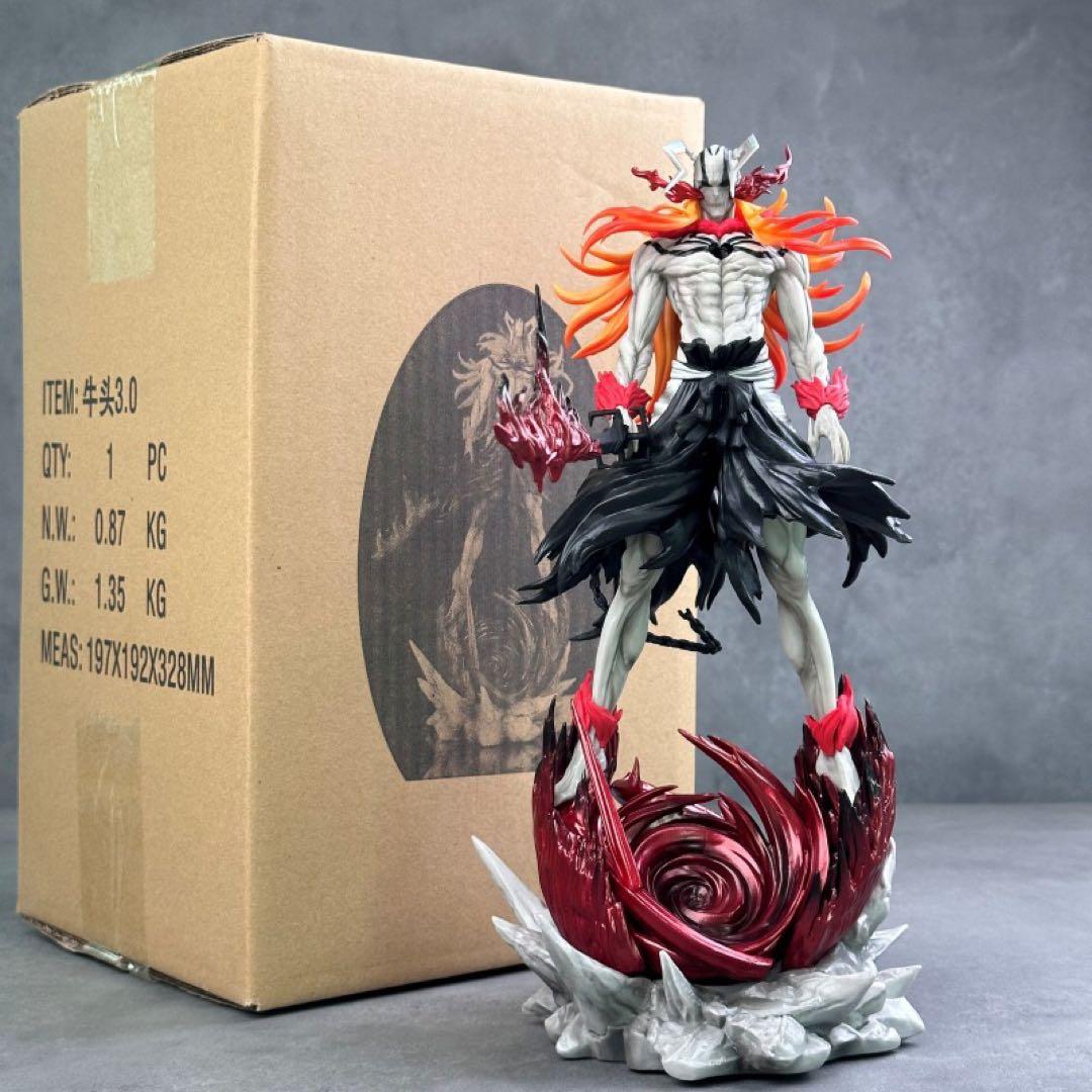 BLEACH ブリーチ 黒崎一護 虚化 高さ30cm 海外フィギュア - メルカリ