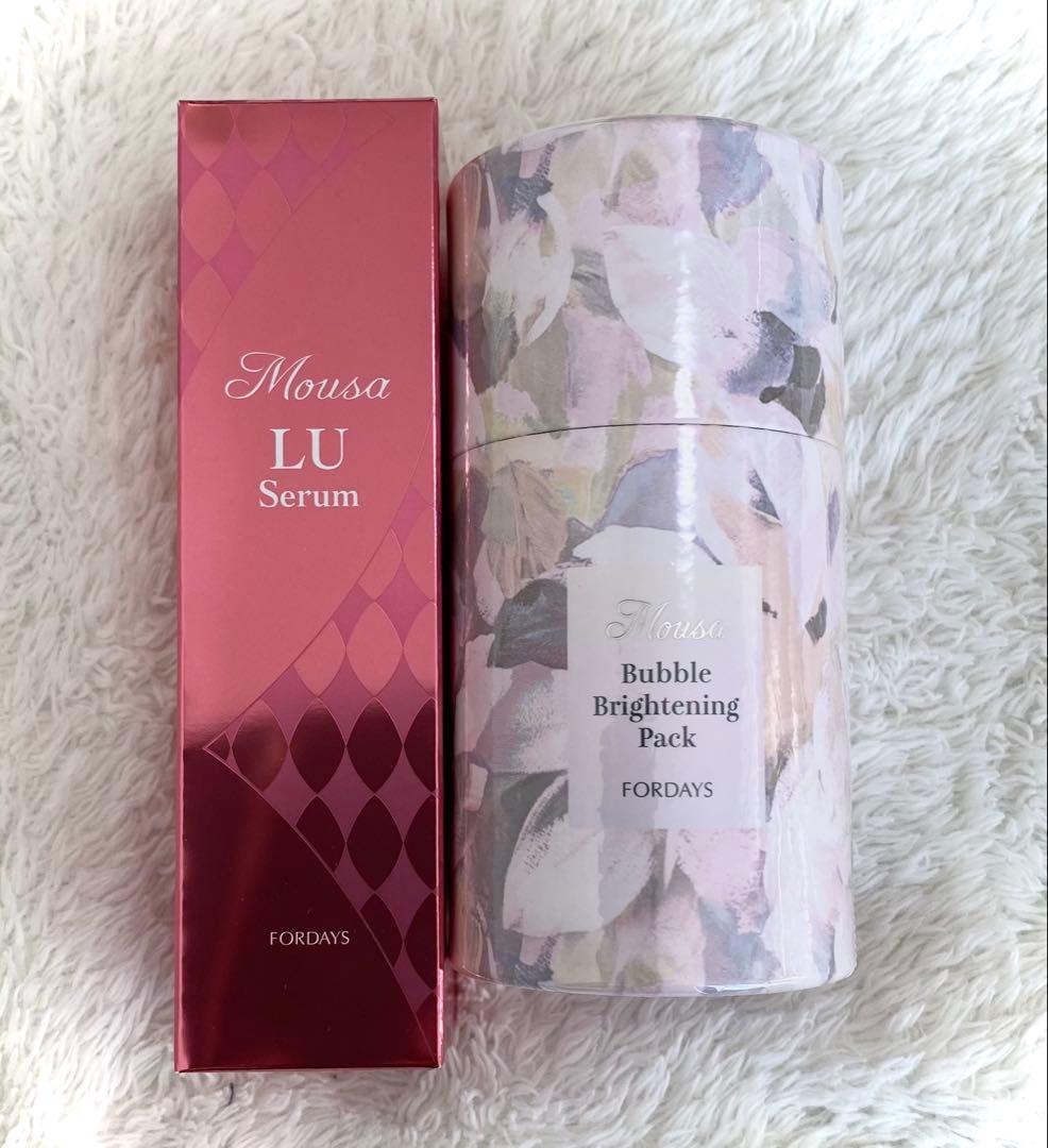 新品未使用　フォーデイズムーサ　バブルブライトニングパック　LUセラム　美容液