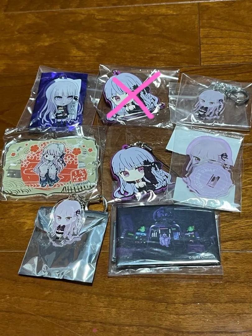 ダンガンロンパ 霧切　晴れ着　おしおき缶バッジ　びびむす