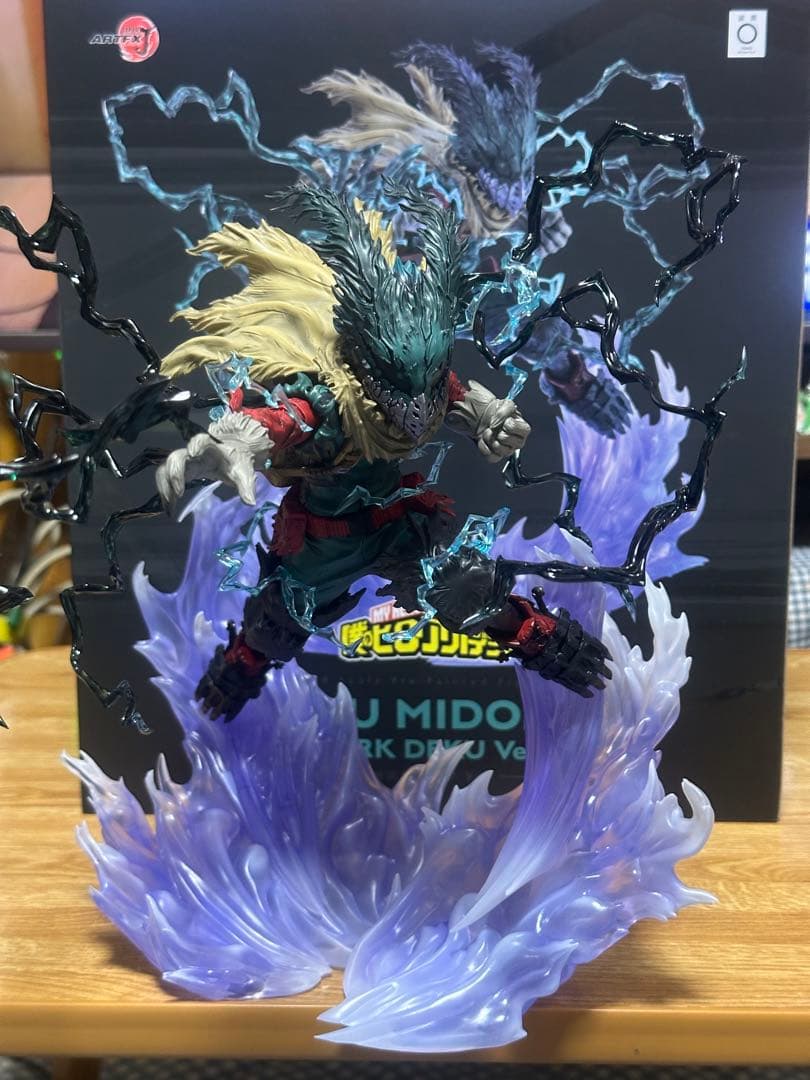 ヒロアカ フィギュア コトブキヤ ARTFX J 緑谷出久 黒デク Ver. - メルカリ