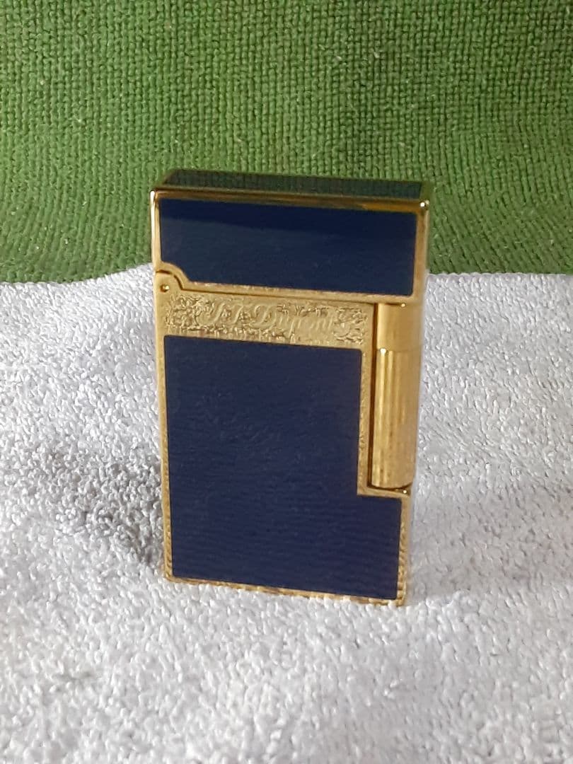 Chapado en Laton ゴールドコンビ　青CA デュポンの音