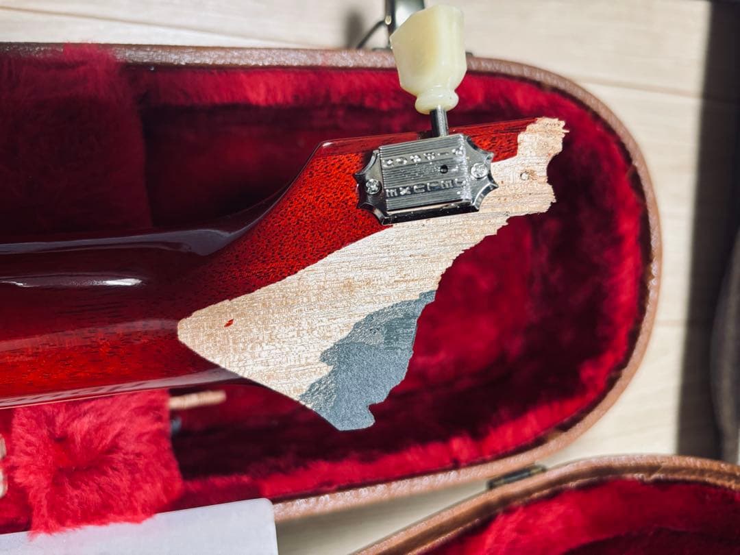 Gibson レスポールスタンダード(ネック折れ・ジャンク品) - メルカリ