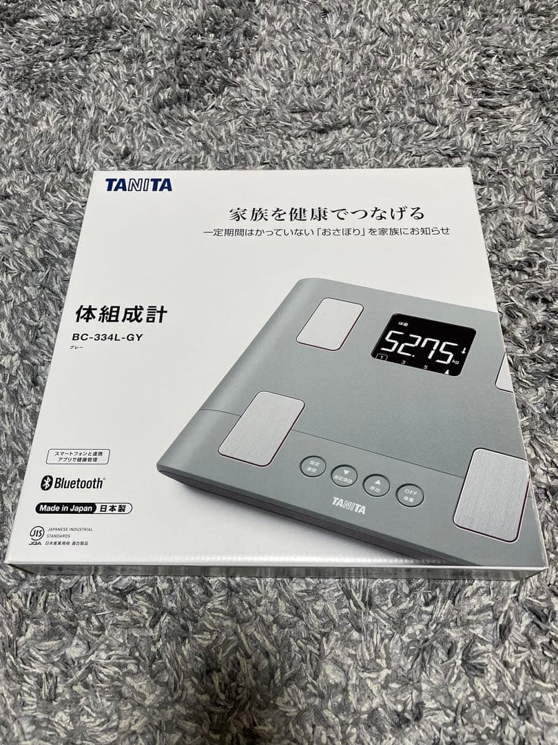 TANITA 体組成計 BC-334L-GY