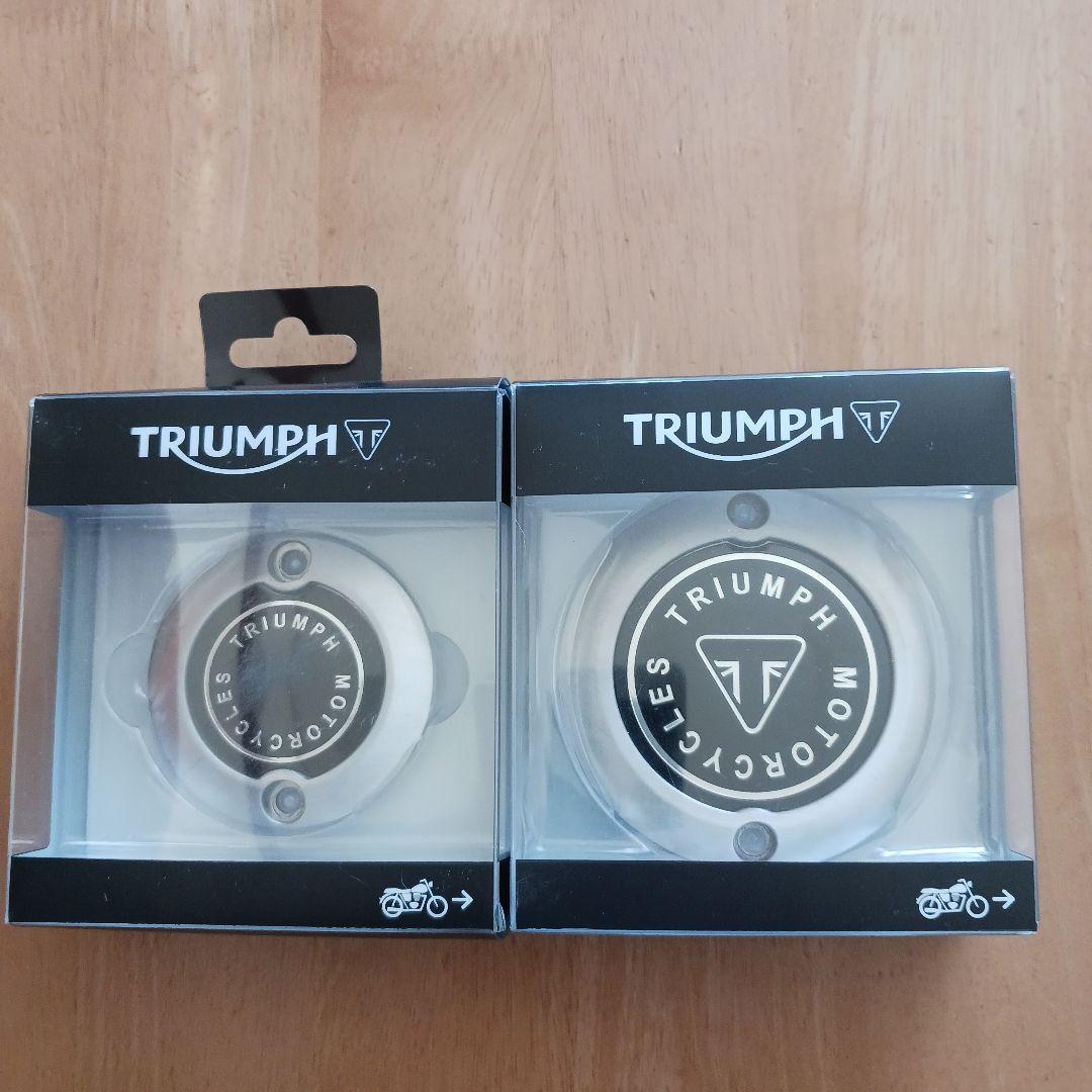 トライアンフ TRIUMPH クラッチバッジ ACGカバー - メルカリ