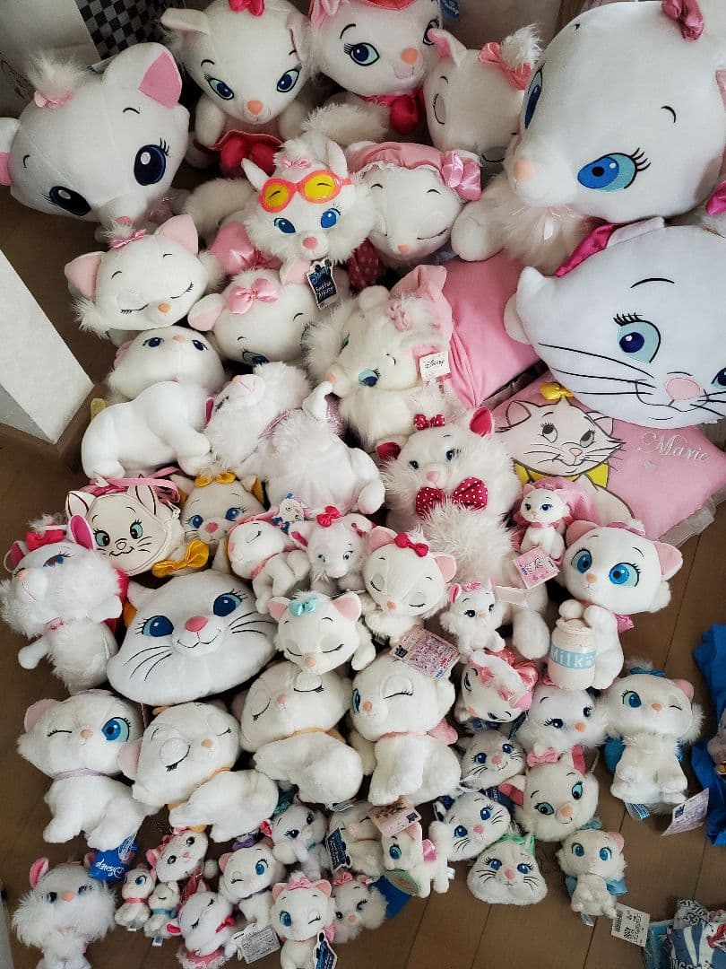 新品 大量 おしゃれキャット マリー ぬいぐるみ まとめ売り ディズニー