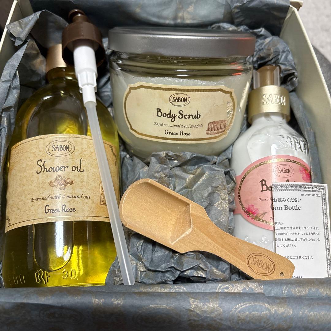 SABON ボディケア レギュラーセット グリーン・ローズ
