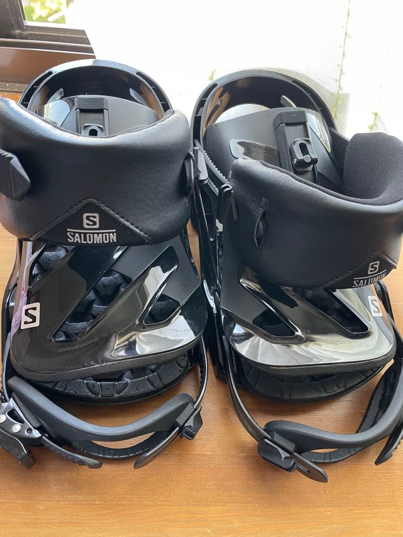 SALOMON ブラック ビンディング