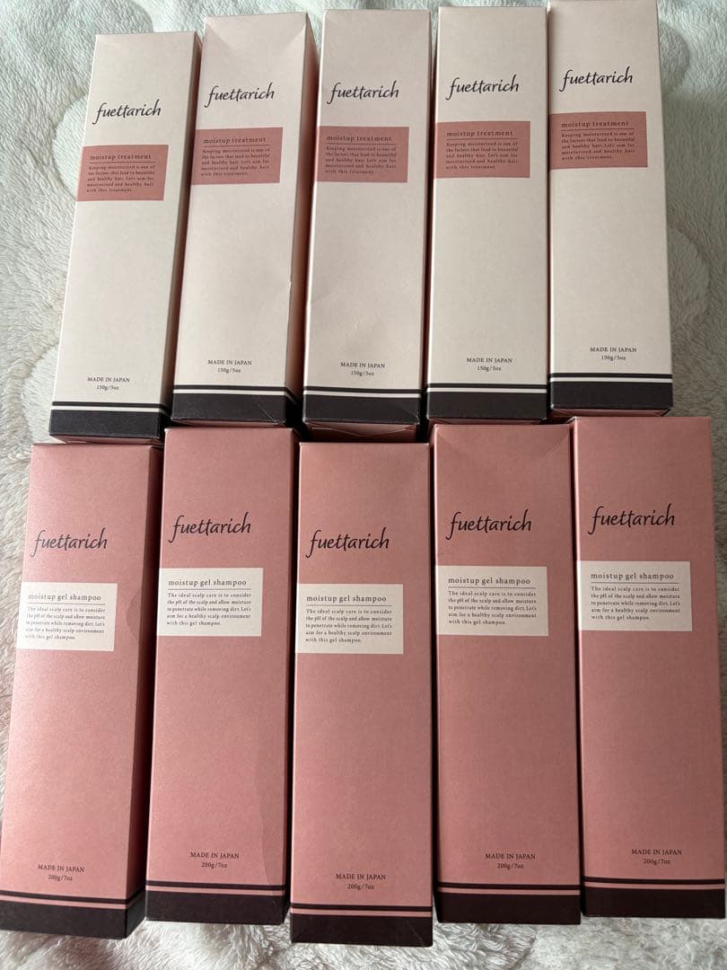 フェッタリッチ　シャンプー　トリートメント モイストアップ ジェル シャンプー/トリートメント｜fuettarich