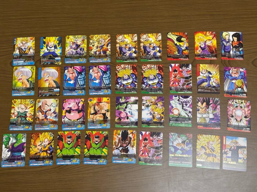 ドラゴンボールデータカードダス ドラゴンボールZ 2 字レア 36枚まとめ