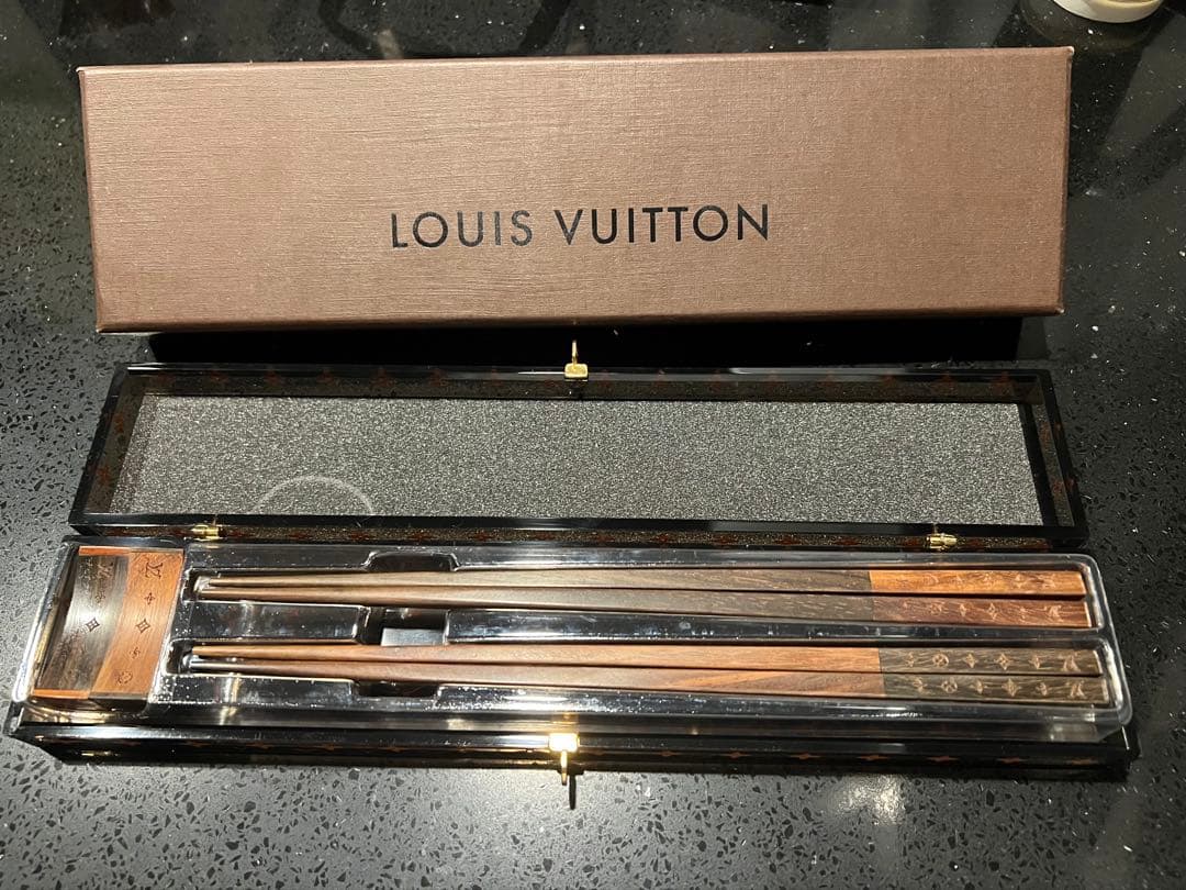 Louis Vuitton　ルイヴィトン　箸　ケース付き　モノグラム　新品未使用