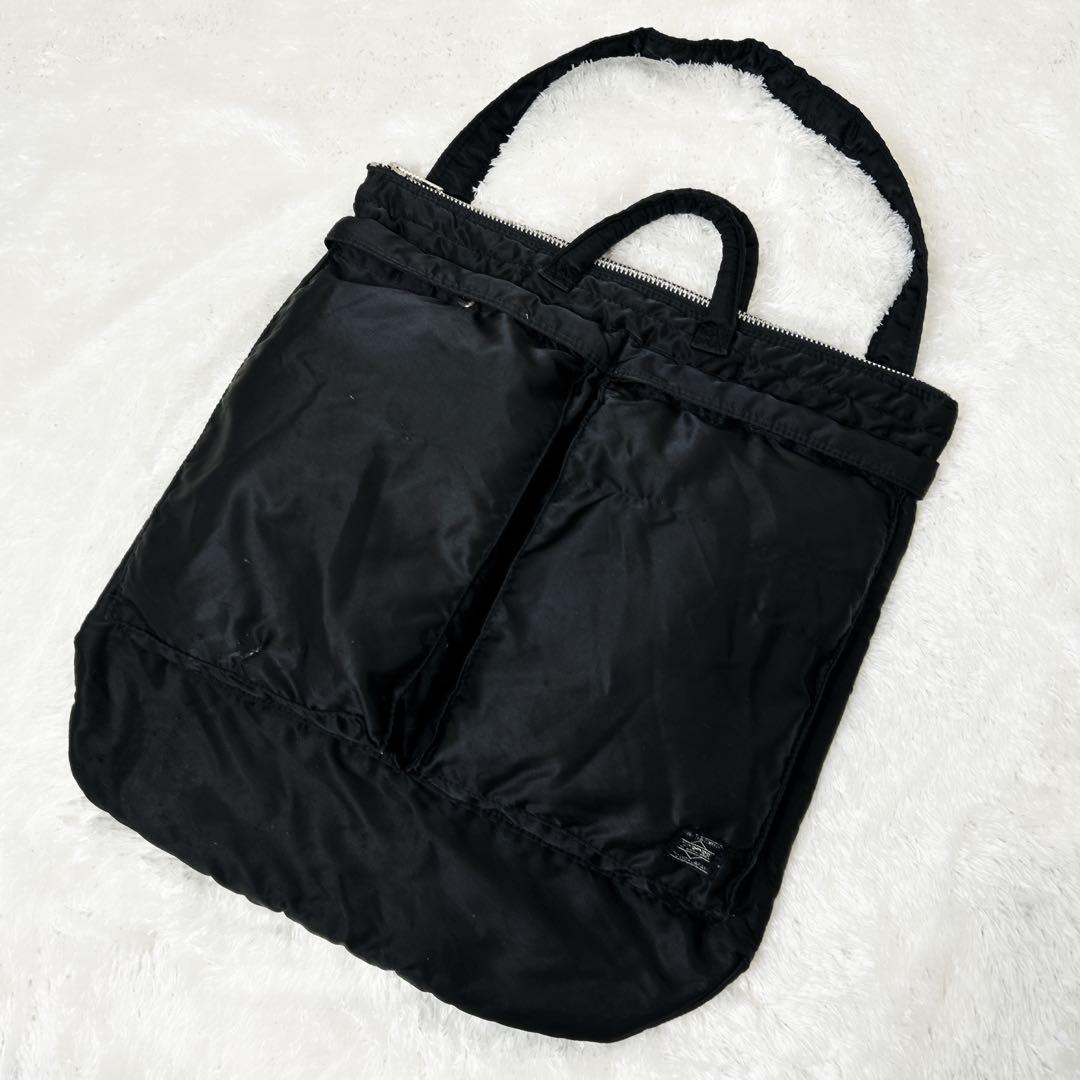 PORTER ポーター タンカー ヘルメットバッグL 2WAY ブラック 黒