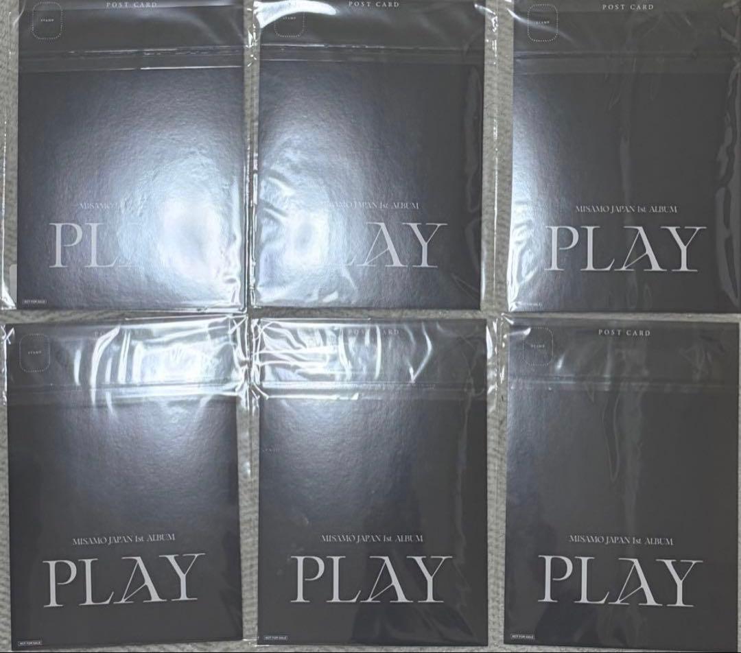 MISAMO PLAY ONCE JAPAN特典 A5ポストカードコンプセット - メルカリ