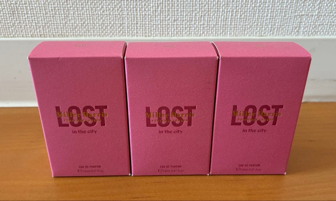 新品　ミラーハリス　LOST in the city 14ml 3個セット
