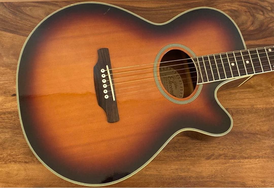 ARIA アリア FET-500 EBS　サンバースト　ソフトケース付き ARIA（アリア） エレアコ FET-500 EBS ギター サンバースト