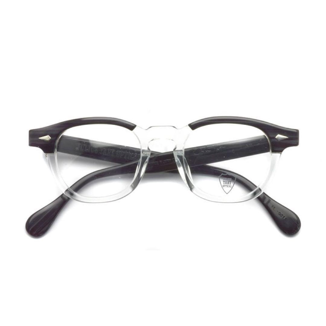 メガネ・老眼鏡 JULIUS TART OPTICAL AR BLACK WOOD CLEAR