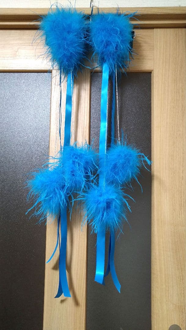 売約品　オーストリッチ羽バングル＆フロート