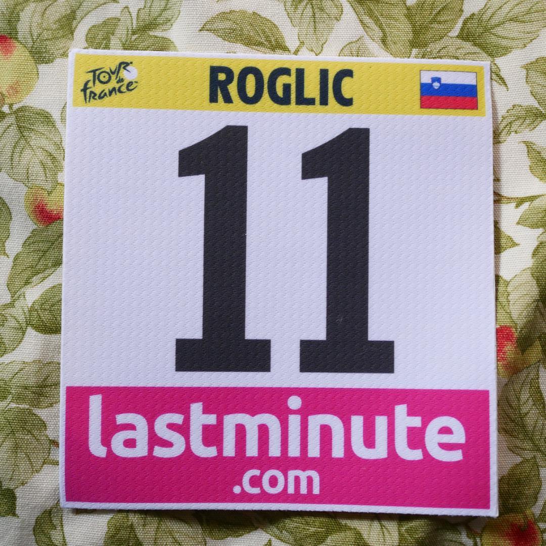 K*y様 選手支給品 ツールドフランス 実物レースナンバー プリモシュ・ログリッ