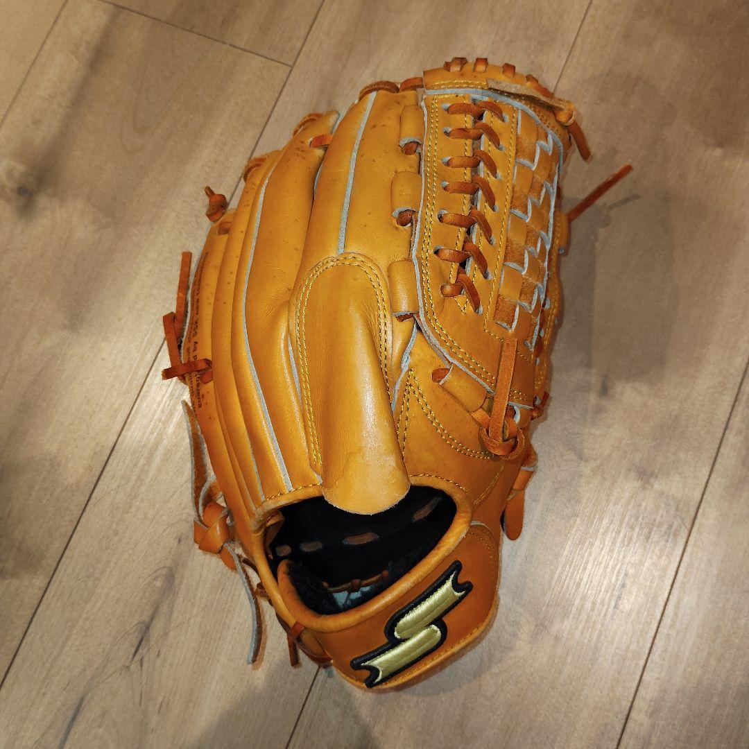 PRO-M16 軟式グローブ 黒/緑