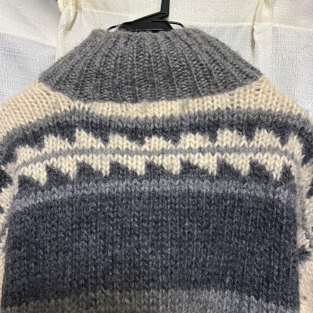 良品 OEB KNITWEAR ニットウエア ウール カウチンセーター - メルカリ