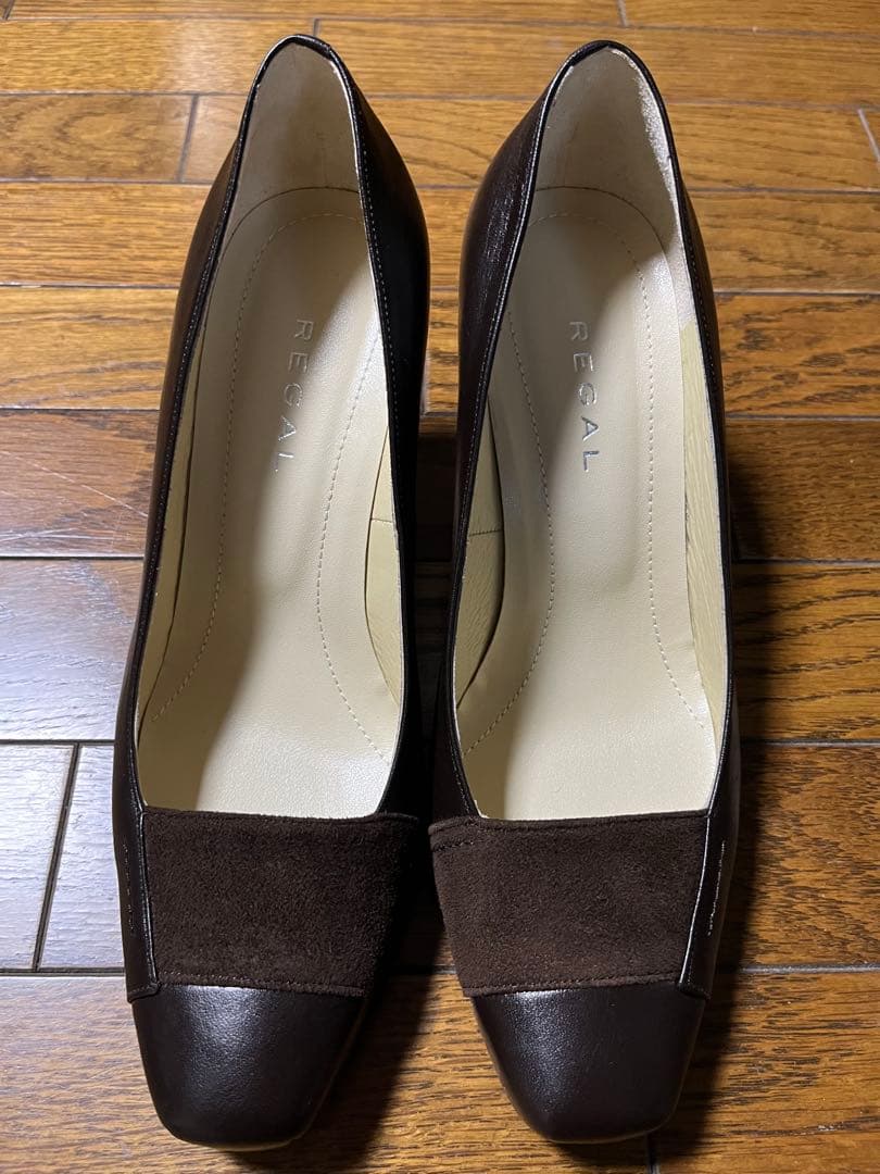 REGAL ブラウン ハイヒール パンプス　23.5cm