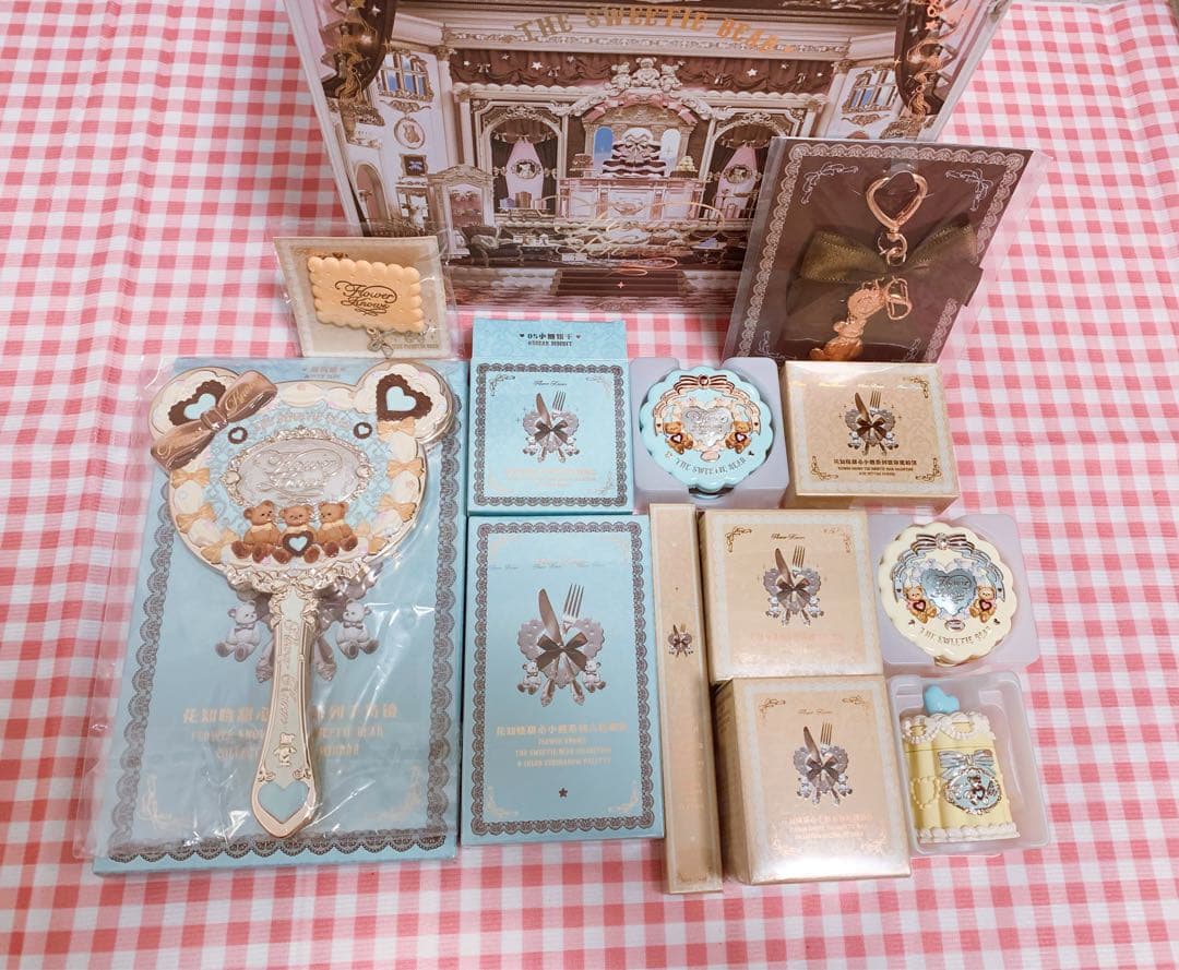 【未使用】フラワーノーズ　スウィーティーベア　コレクション　豪華9点ミントセット