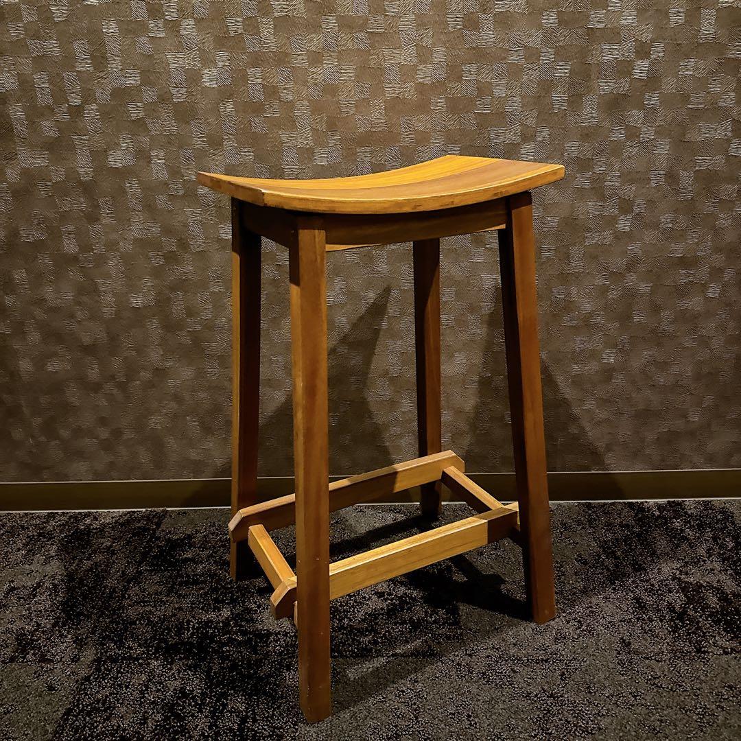 北欧風 天然木 カウンターチェア スツール ハイスツール ナチュラル