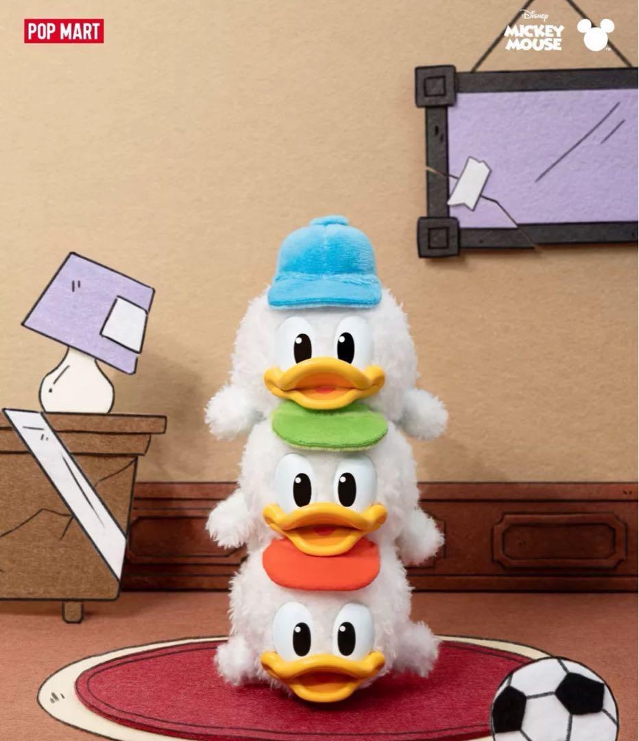 POPMARTミッキー&フレンズプラッシュキーホルダー ぬいぐるみ
