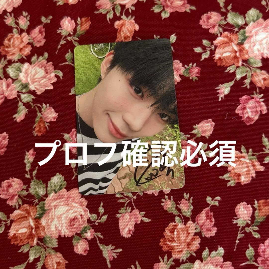 ZEROBASEONE ゴヌク　直筆　サイン　トレカ　タワレコラキドロ