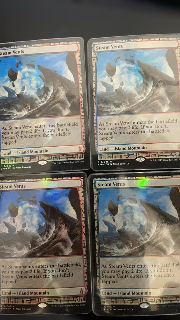 蒸気孔/Steam Vents EXP英語foil 4枚セット