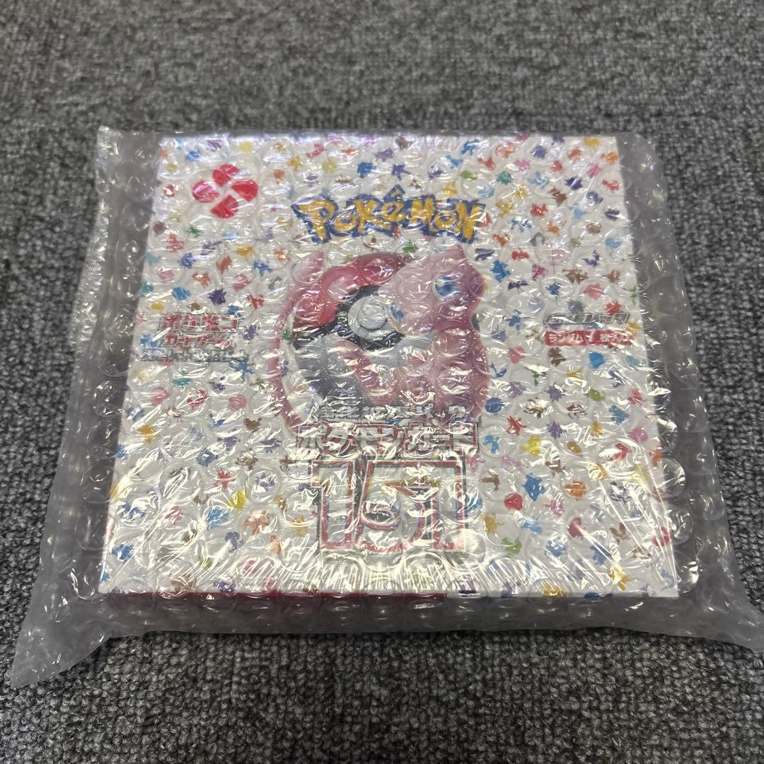 【未開封BOX】 151 シュリンク付き ポケモンカード