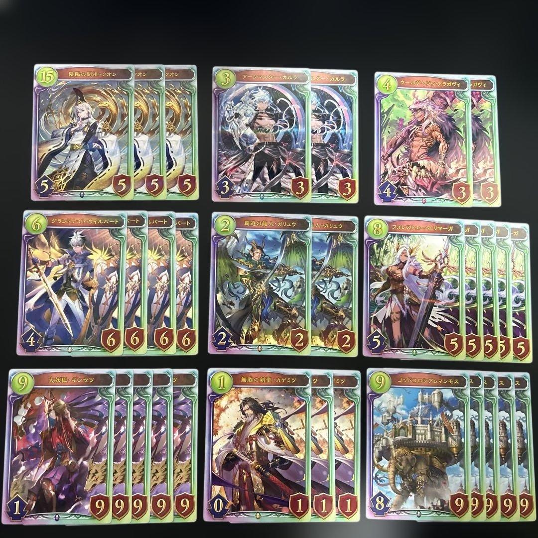 シャドウバース リアルカード 31枚