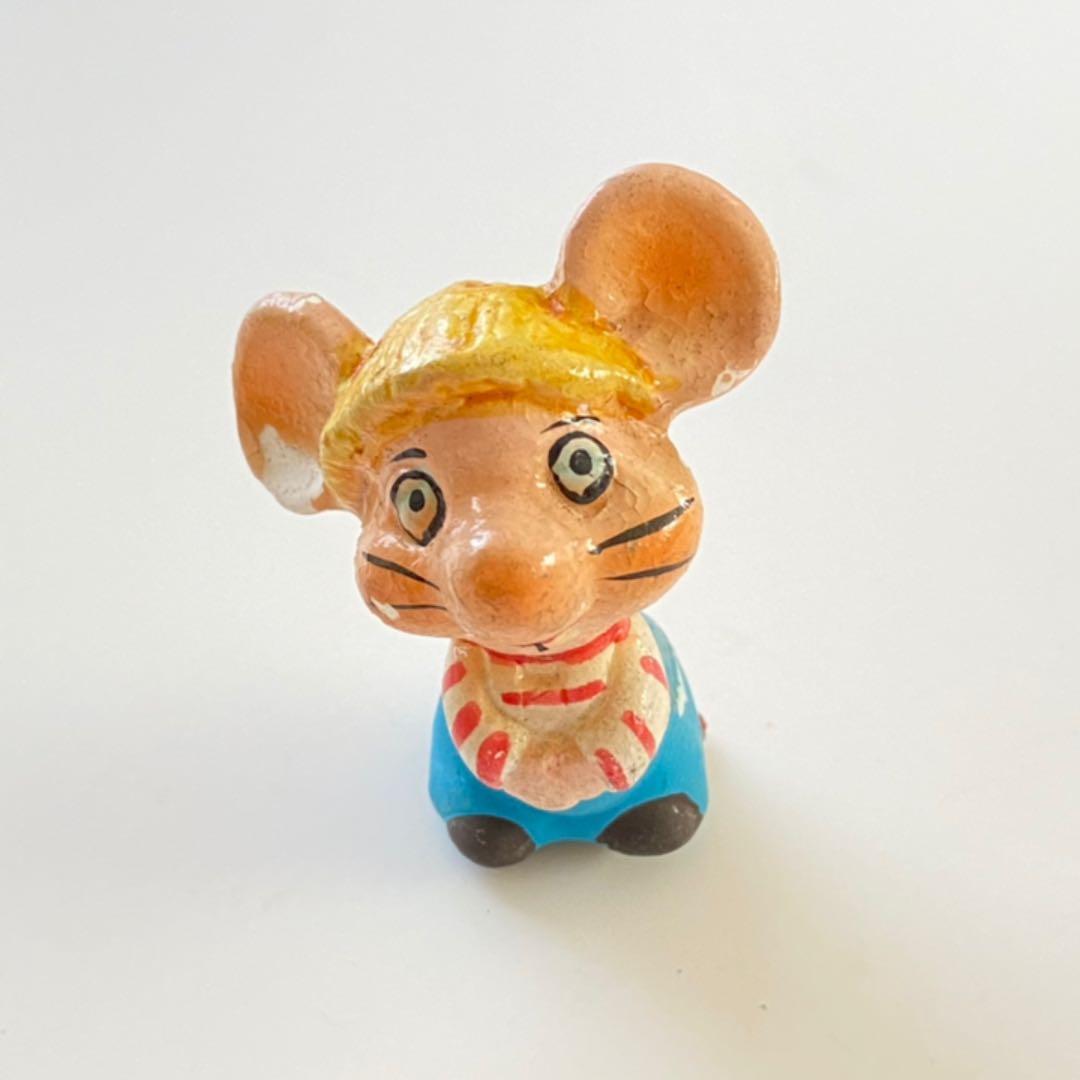 トッポジージョ人形 陶器製 昭和レトロ ヴィンテージフィギュア レア