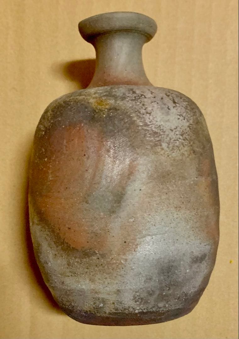 備前焼 一輪挿し 花瓶 壺 興楽園 木村純雄 友敬 - メルカリ