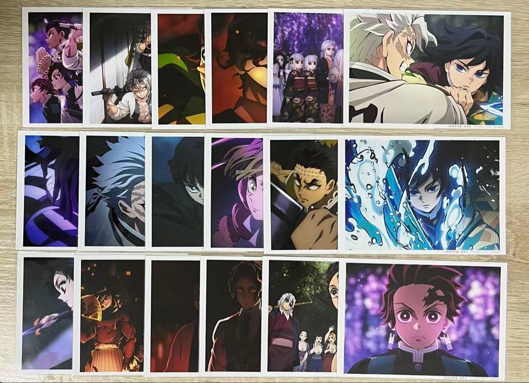 鬼滅の刃 場面写ブロマイドくじ 柱稽古 OP コンプリート18枚セット WEBSHOP】 テレビアニメ「鬼滅の刃」柱稽古編 リアルタイムカフェ 第四