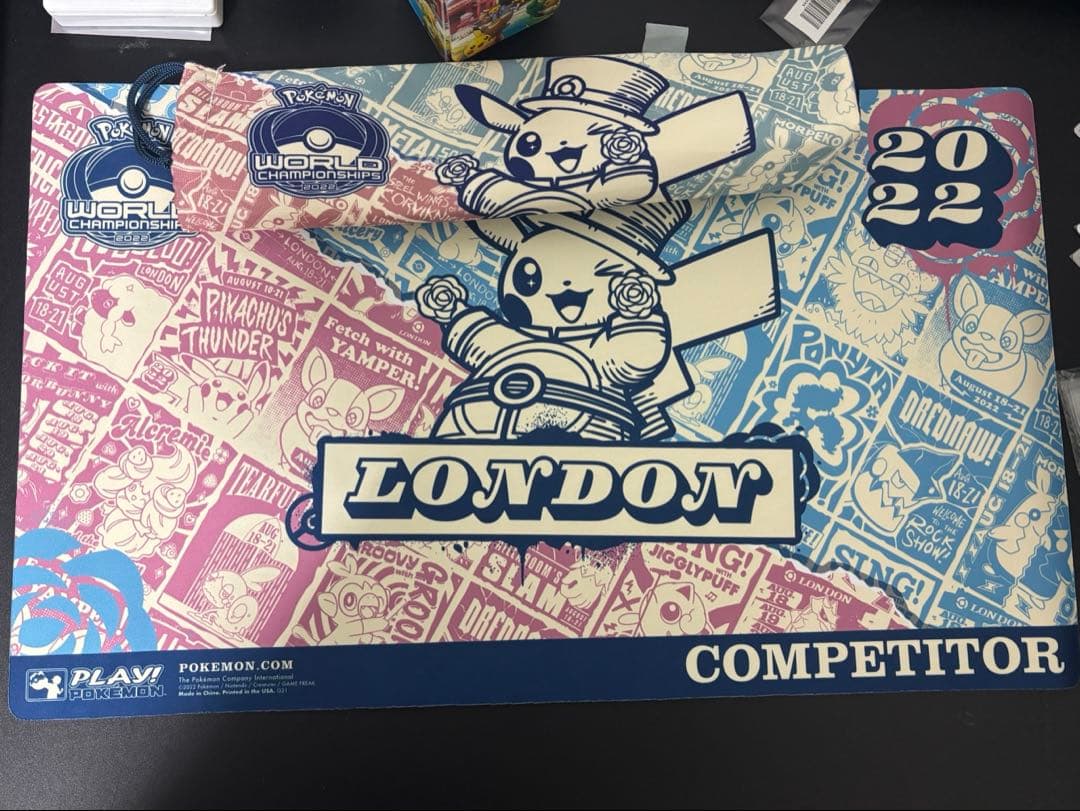 wcs2022 competitor プレイマット プレイマット『WCS2022ロンドン※』【サプライ】{-}