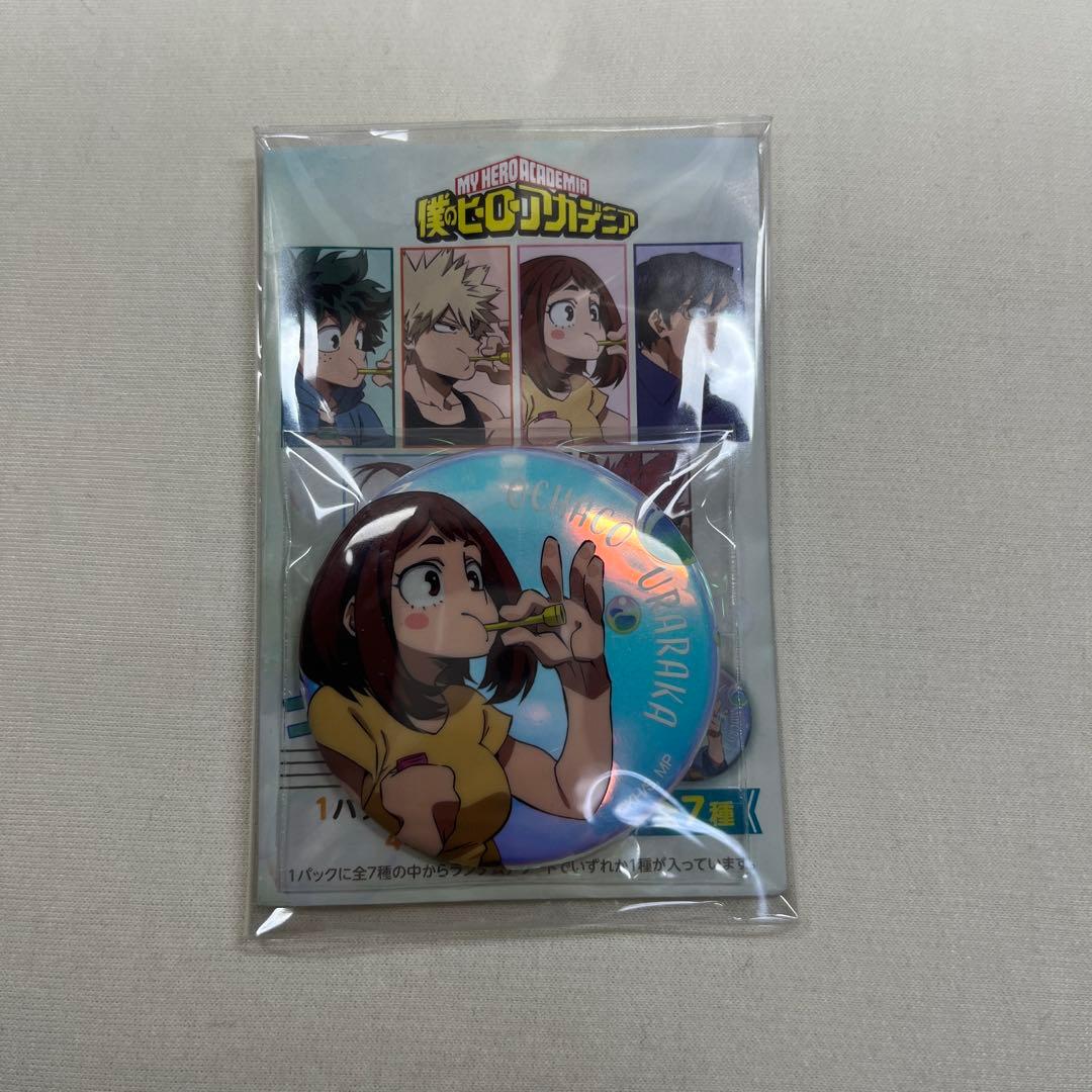 僕のヒーローアカデミア 麗日お茶子 缶バッジ キャラバッジ