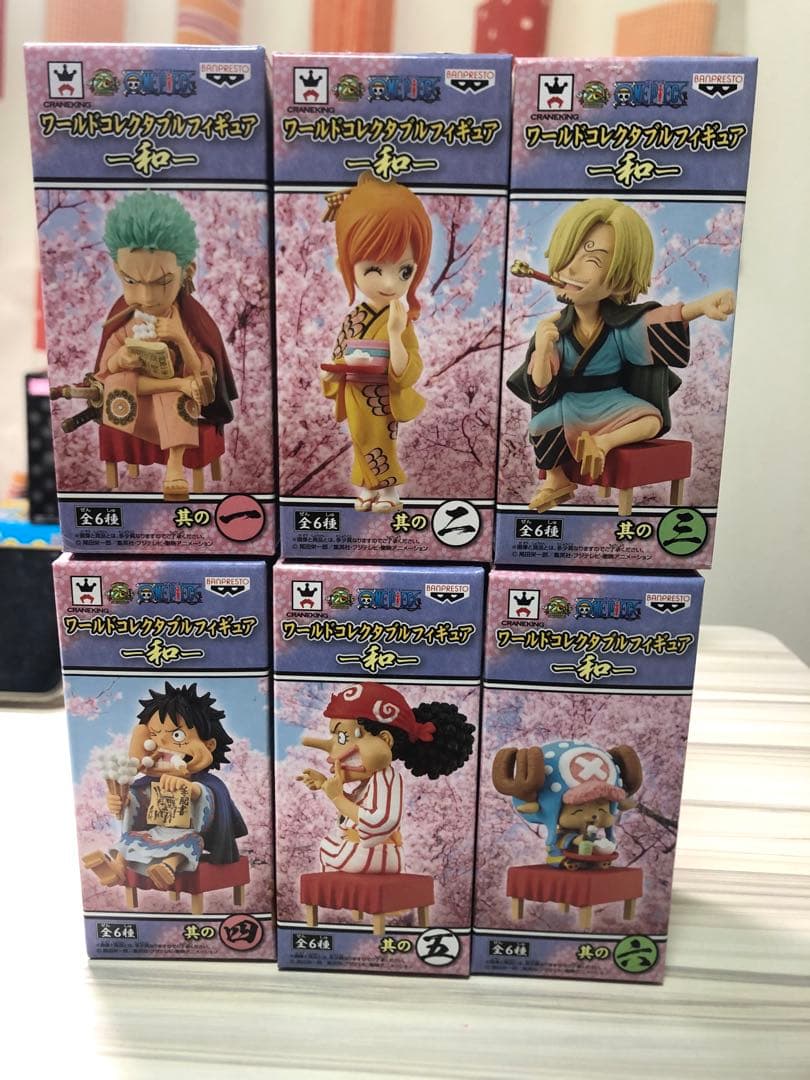 ワンピース　ワールドコレクタブルフィギュア　和 Amazon.co.jp: ワンピース ワールドコレクタブルフィギュア 和 全6種