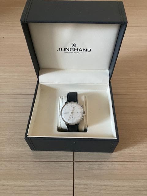 JUNGHANS ユンハンス 自動巻き クロノグラフ シンプル文字盤 ジャンク