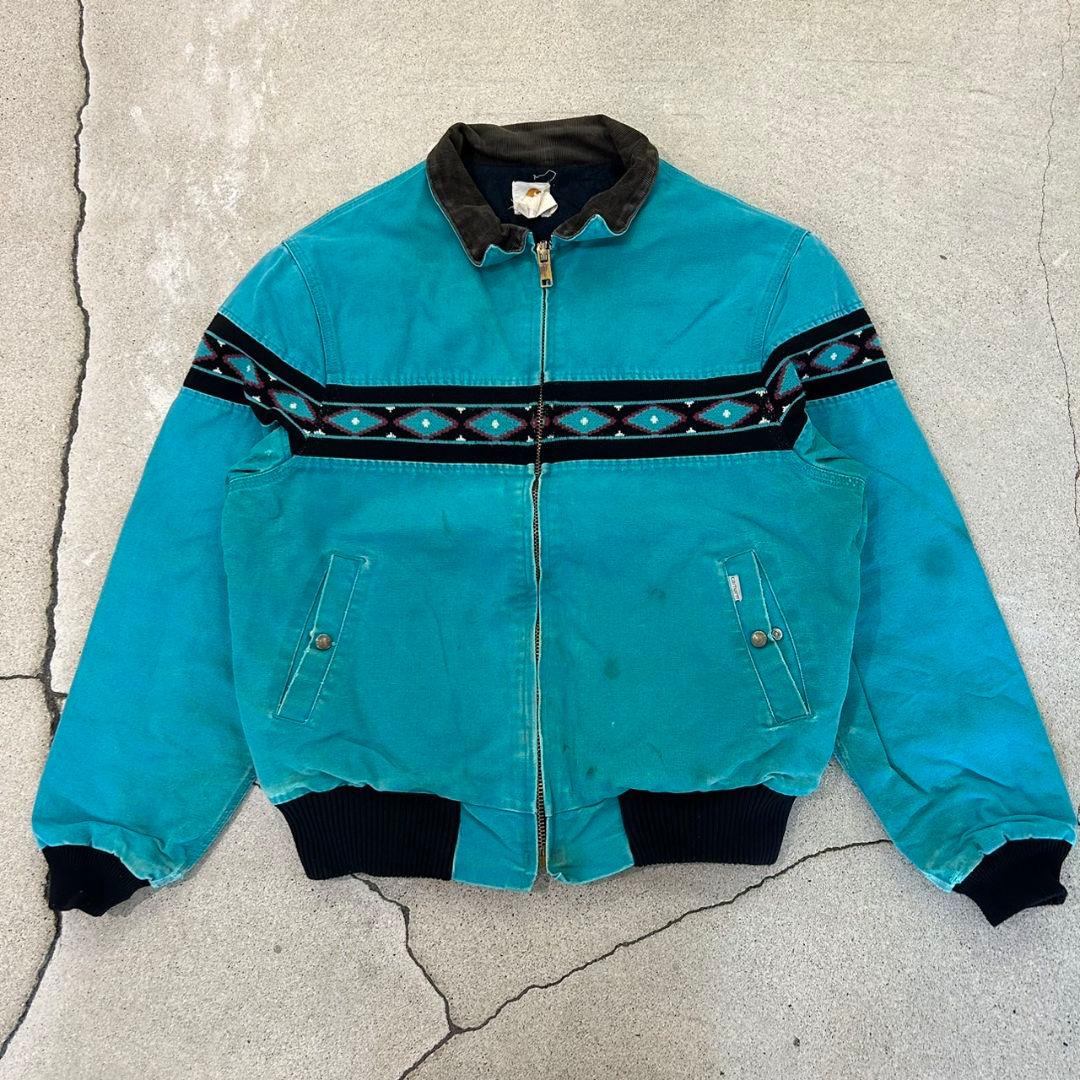 USA製 星タグ carhartt サウスウエストジャケット ネイティブ柄 - メルカリ