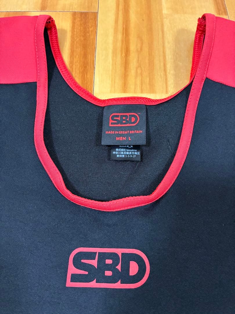 SBD パワーリフティングシングレット Tシャツ リストラップ 3点セット