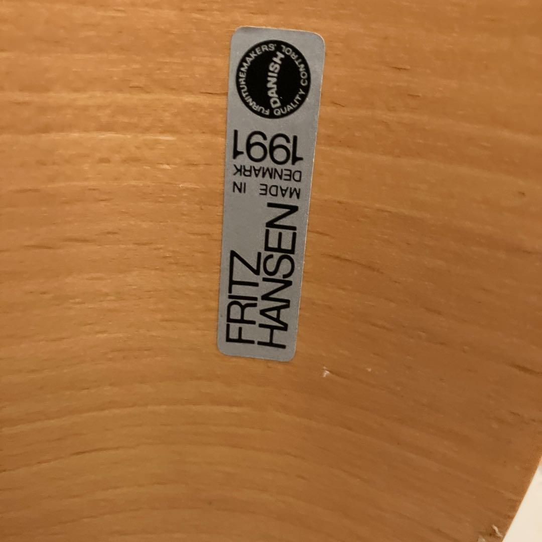 正規品 1991年製フリッツハンセン ビンテージ セブンチェア ジャンク